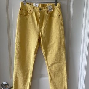 Levi's 501 Original Cropped Denim Jeans